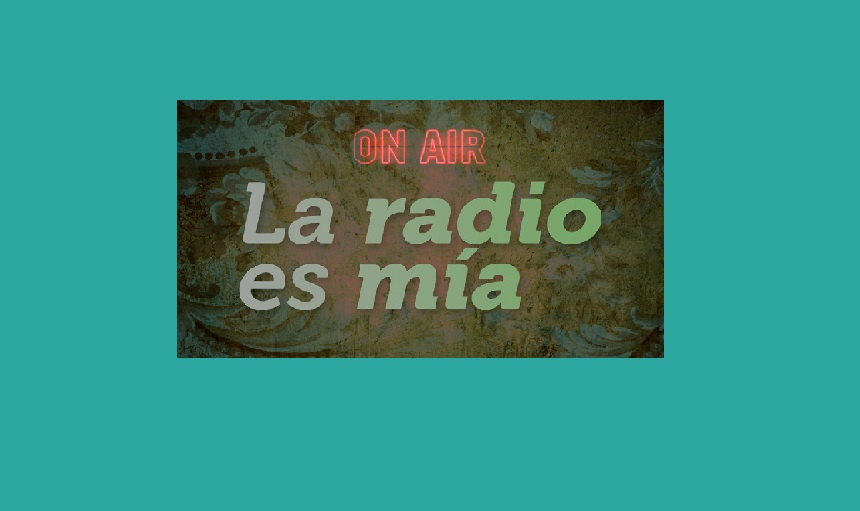 Cuadro verde_la radio es mía